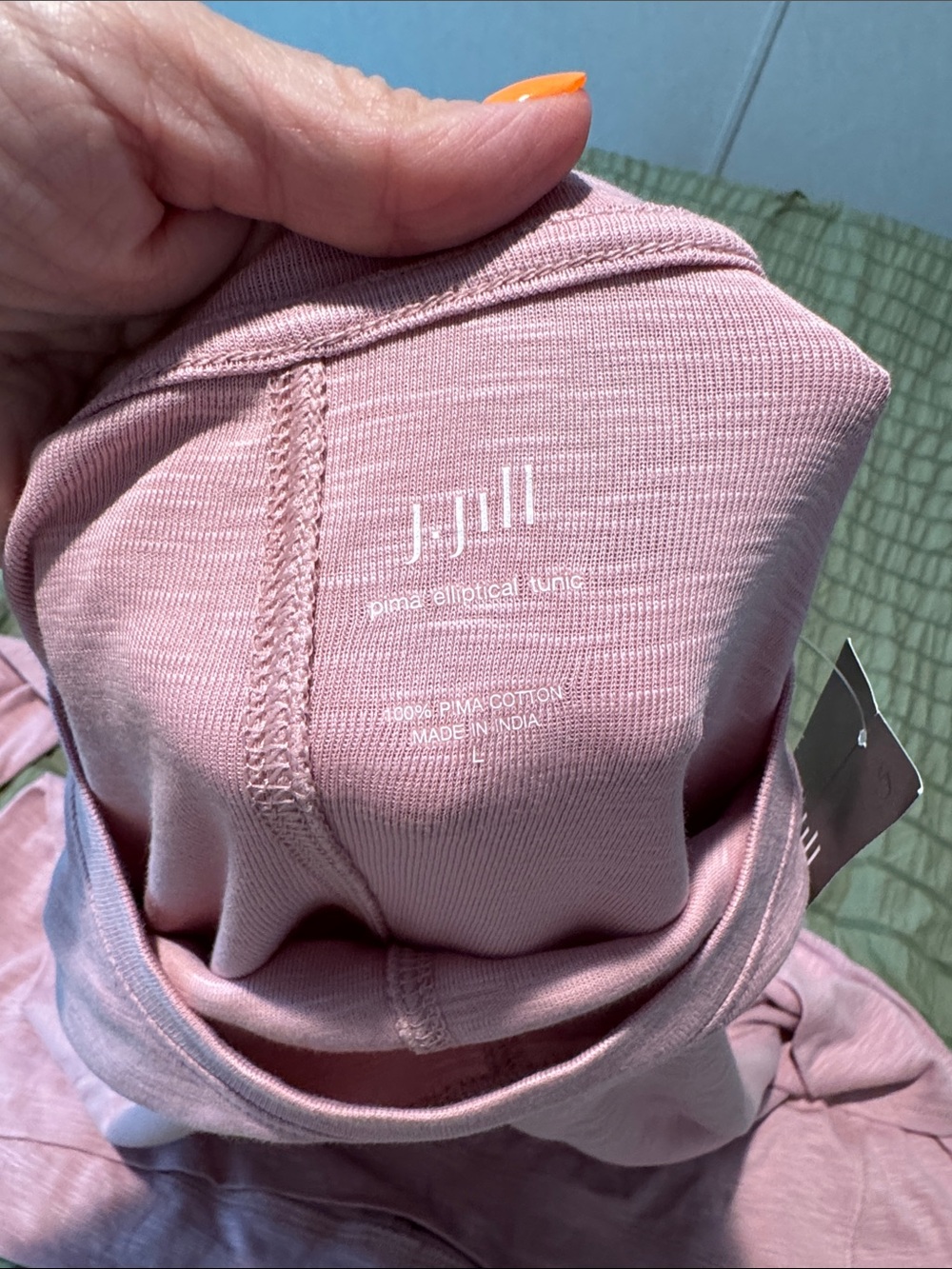 J. Jill pima cotton tee NWT - Picture 5 of 7